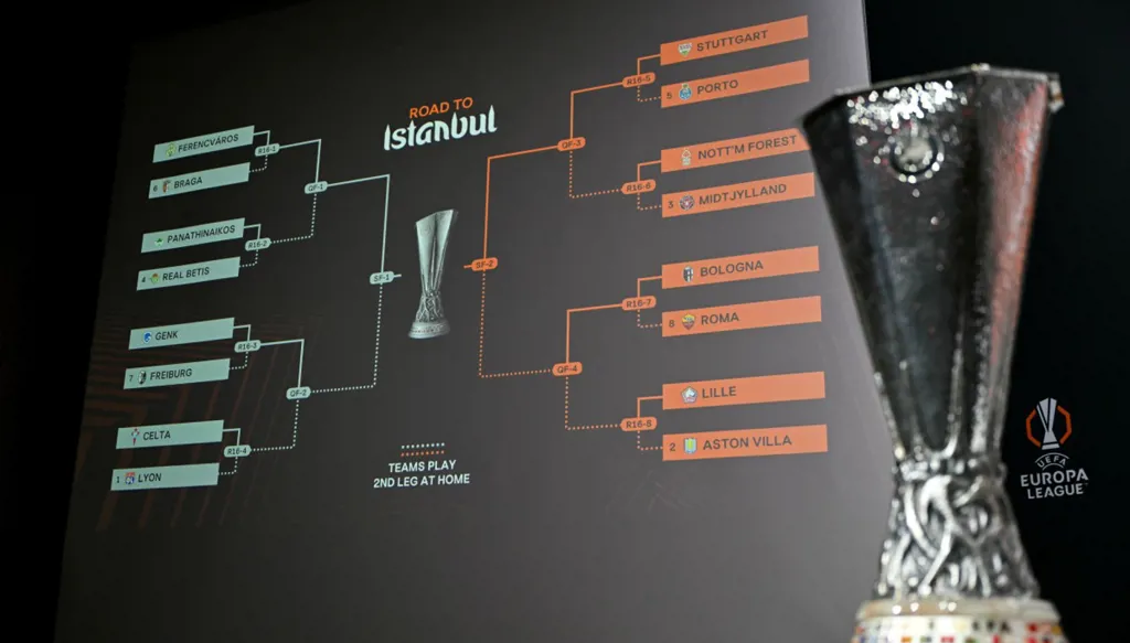 مواجهات قمّة في قرعة دور الـ16 لبطولة الدوري الأوروبي