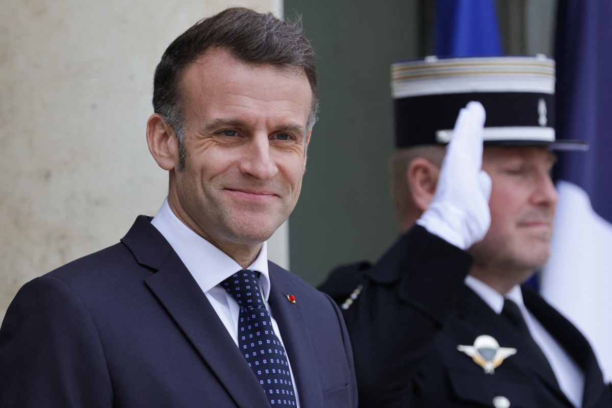 إيمانويل ماكرون (أ ف ب).