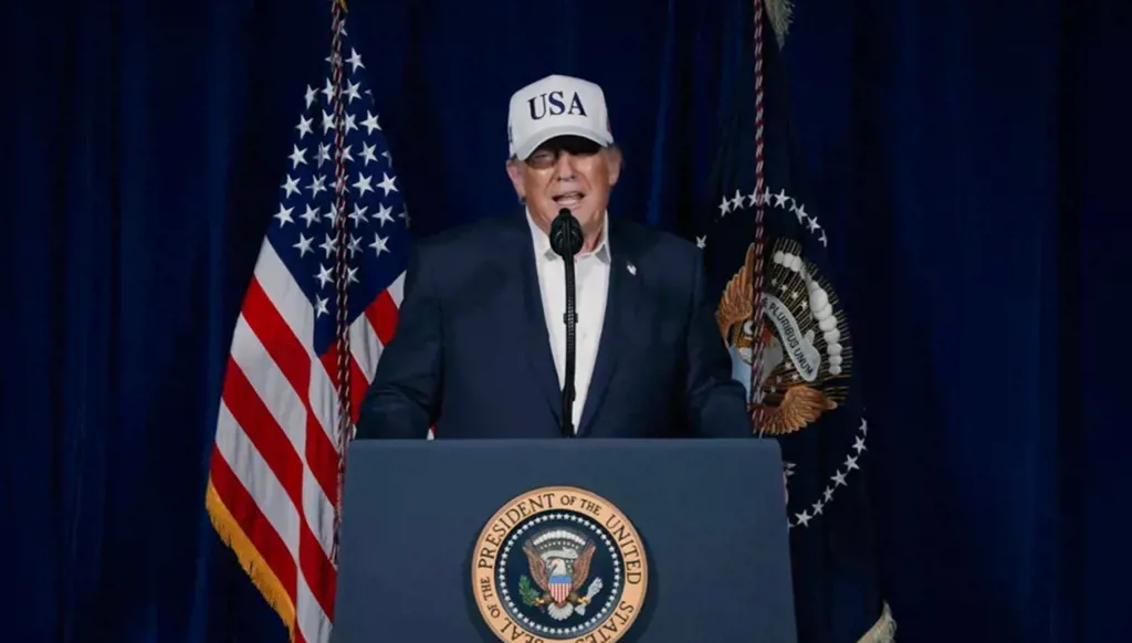 Trump threatens Iran with 'unprecedented' military force if it retaliates