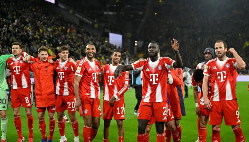 كم نقطة يحتاجها بايرن ميونيخ للتتويج بلقب الدوري الألماني؟