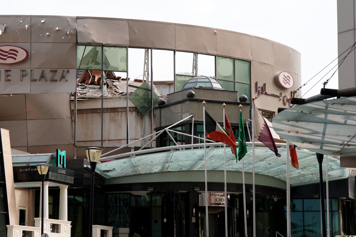 فندق كراون بلازا. (أ ف ب)