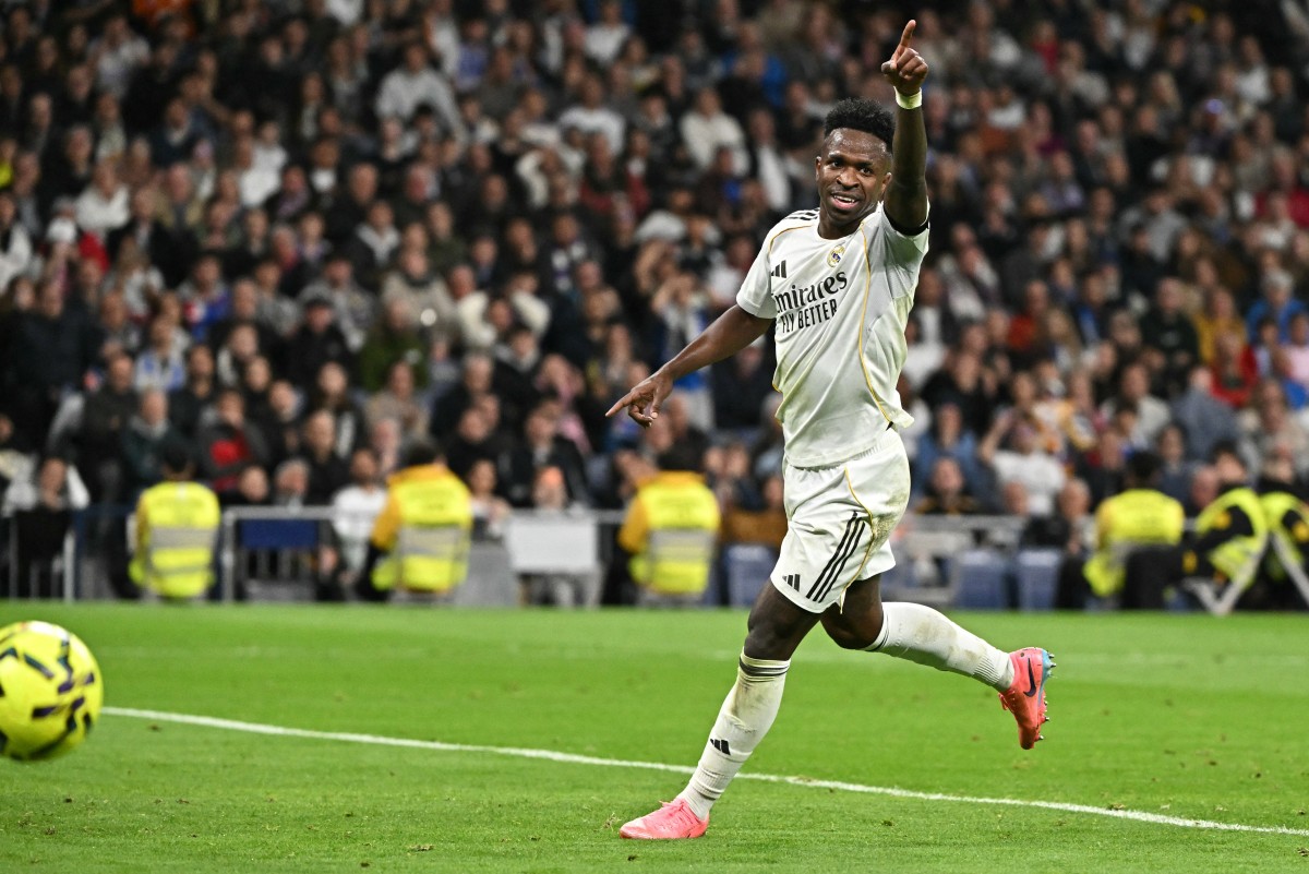 النجم البرازيلي فينيسيوس جونيور. (أ ف ب)