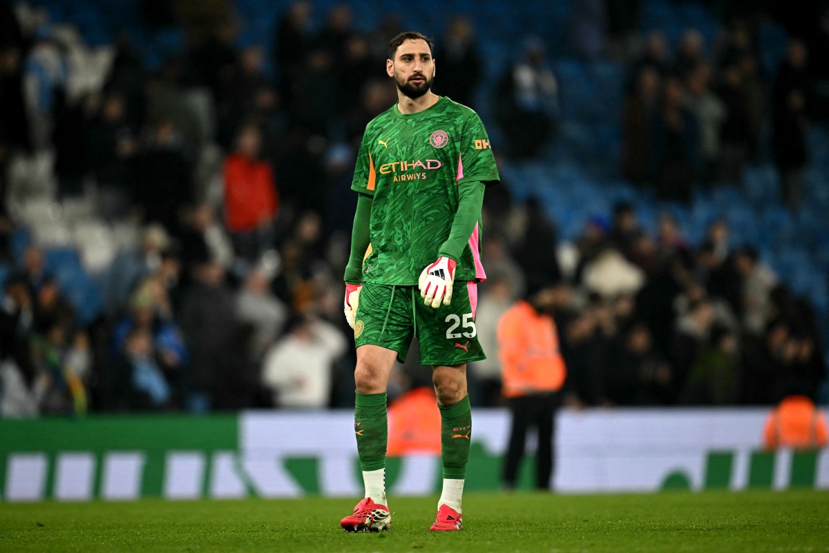 الحارس جيانلويجي دوناروما. (أ ف ب)