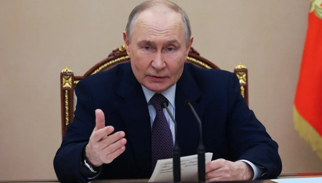 الرئيس الروسي فلاديمير بوتين (أ ف ب).