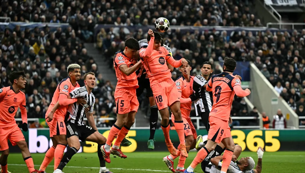 برشلونة لحسم التأهل أمام نيوكاسل يونايتد... موعد المباراة والقنوات الناقلة