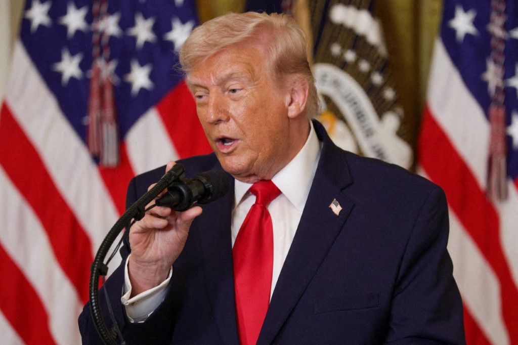 الرئيس الأميركي دونالد ترامب. (أ ف ب)