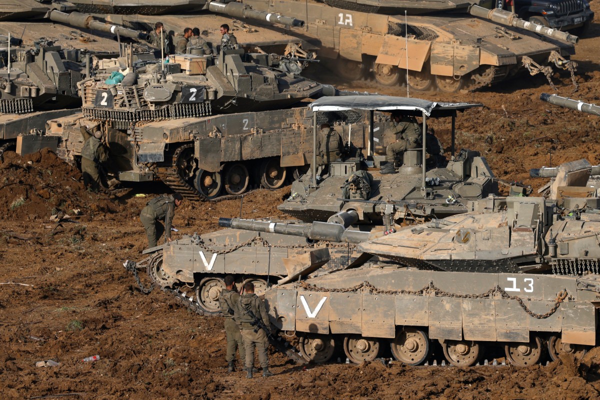 توغل اسرائيلي (أ ف ب)