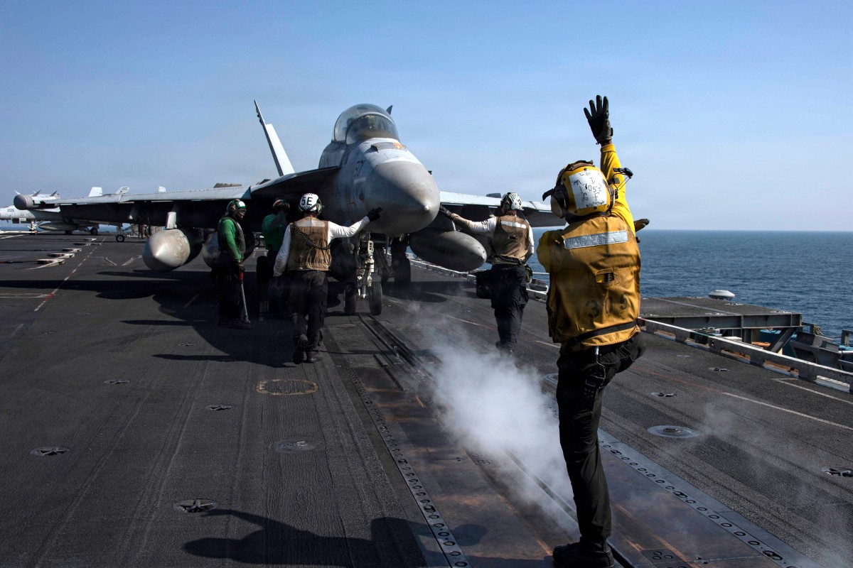 مقاتلة أميركية. (أ ف ب)