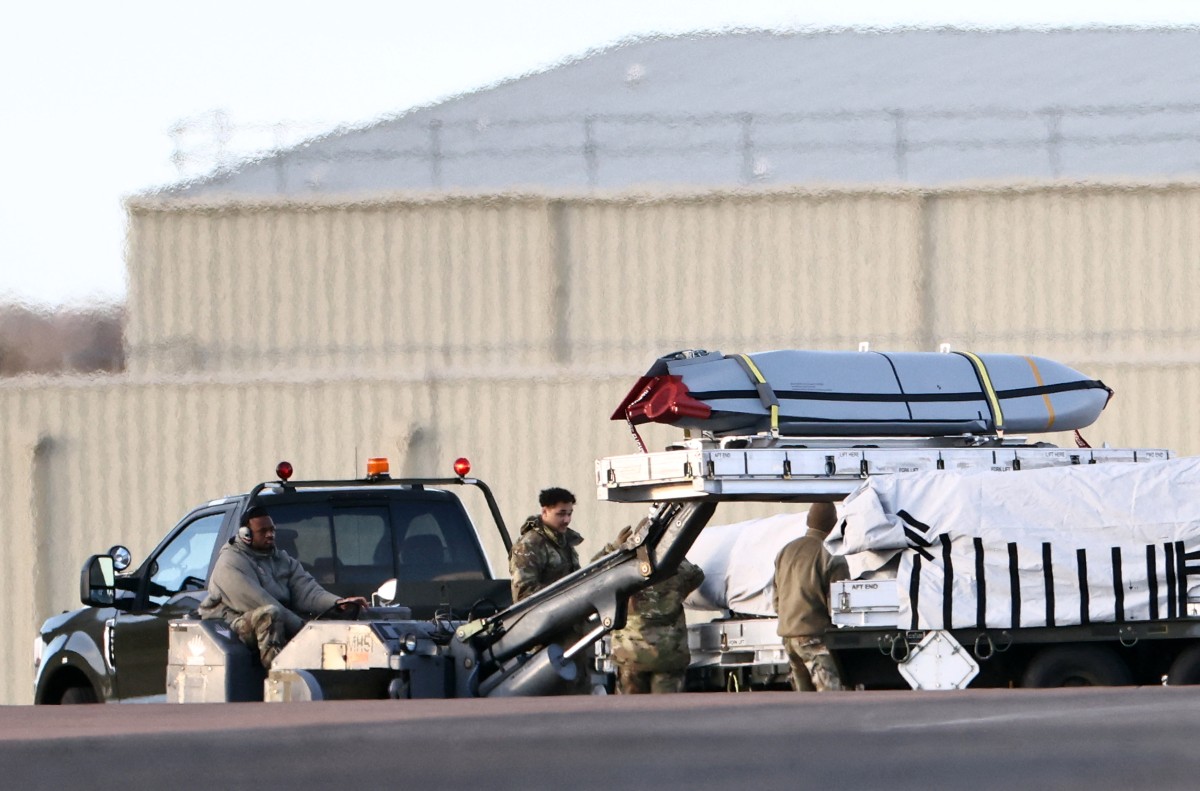  أفراد من القوات الجوية الأميركية. (أ ف ب)