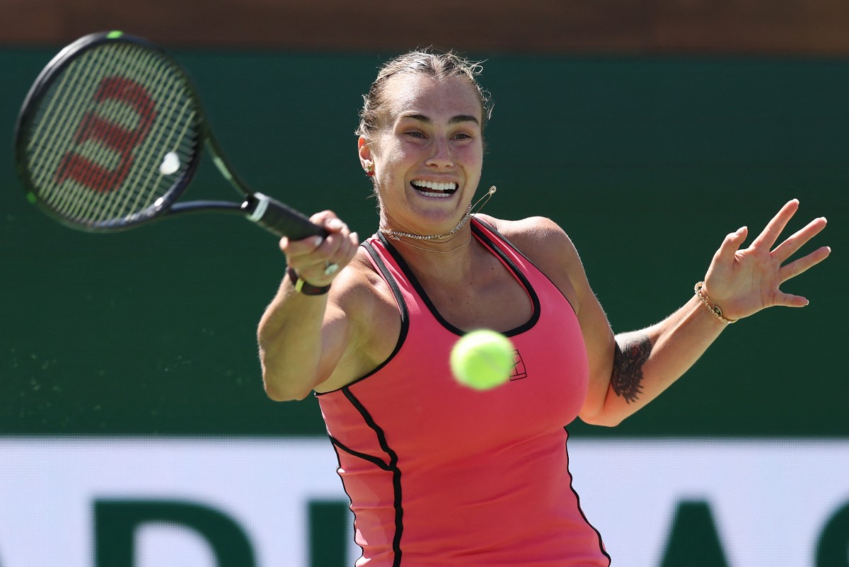 سابالينكا ترد اعتبارها من ريباكينا. (أ ف ب)