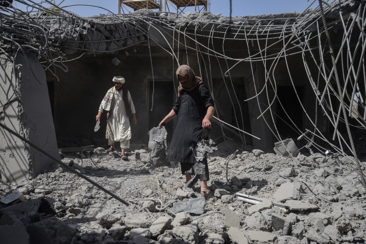 قصف متبادل بين باكستان وأفغانستان (أ ف ب)