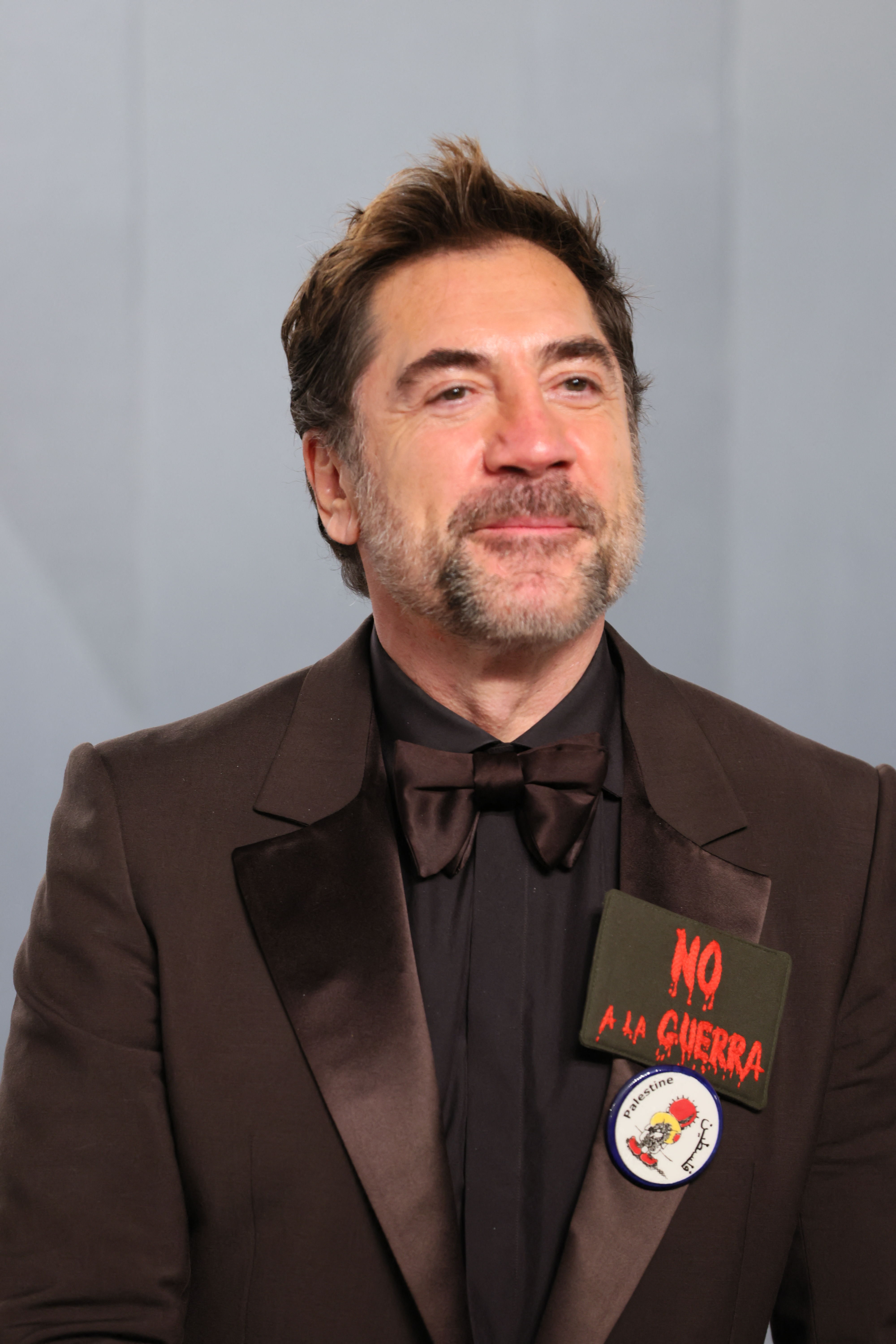 الممثل الإسباني خافيير في الاوسكار 2026 (أ ف ب)