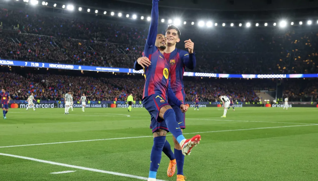 "عرض مرعب"... برشلونة يوجه رسالة قوية إلى أوروبا