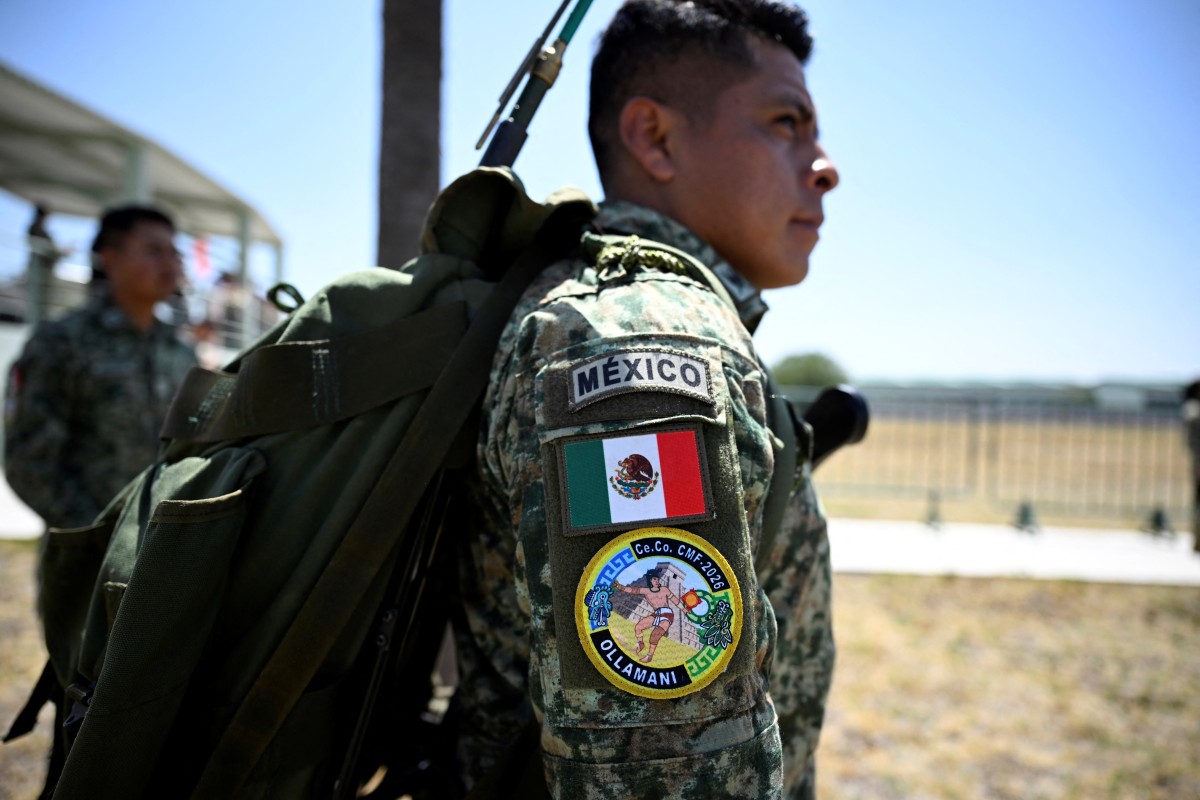 إجراءات أمنية مشددة في المكسيك. (أ ف ب)