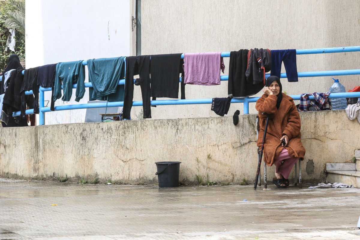 نازحة في بيروت (النهار)