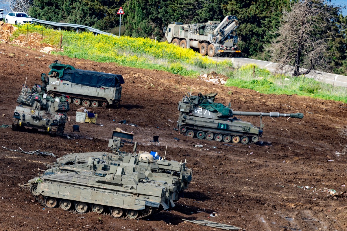 توغل اسرائيلي جنوبا (أ ف ب)