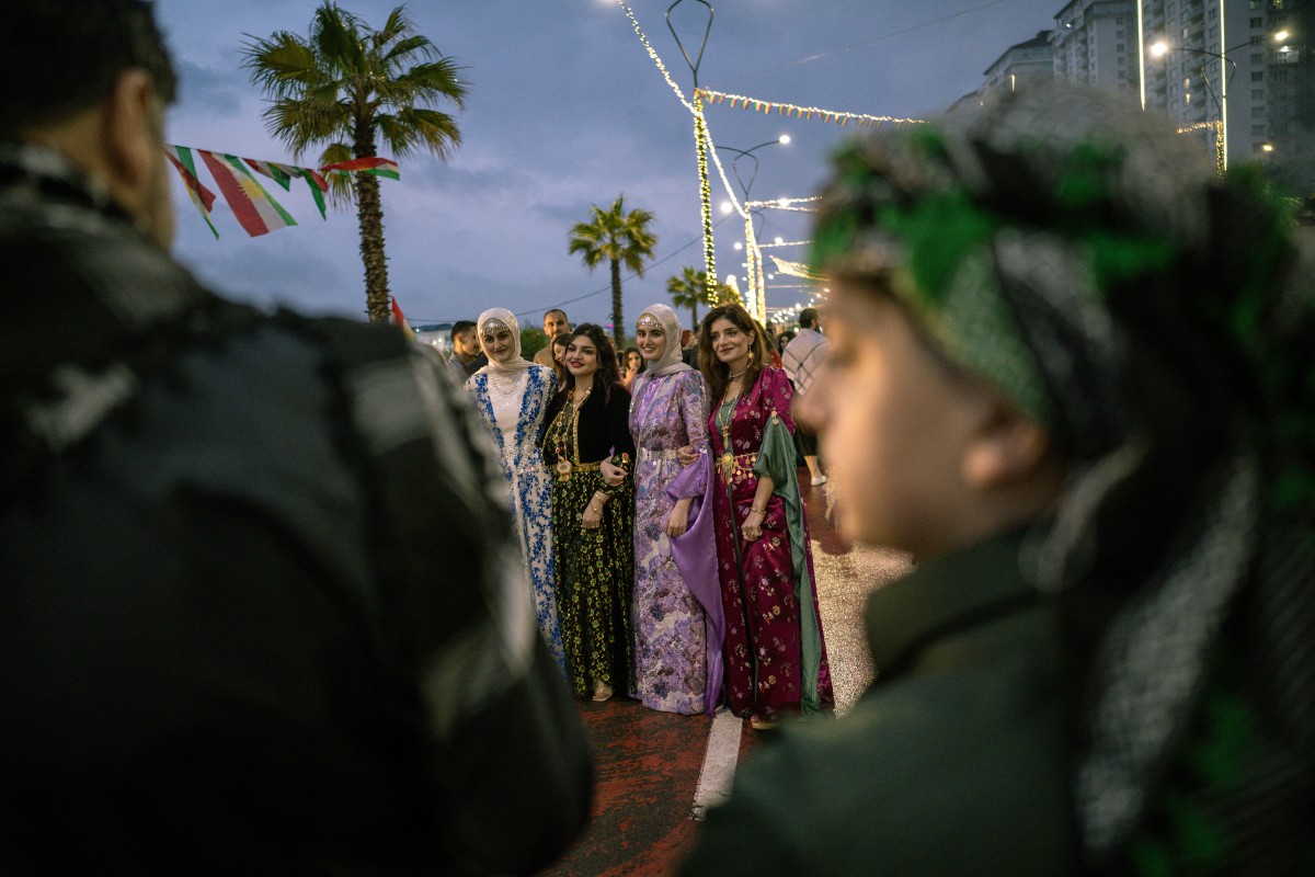 احتفالات بالعيد (أ ف ب)