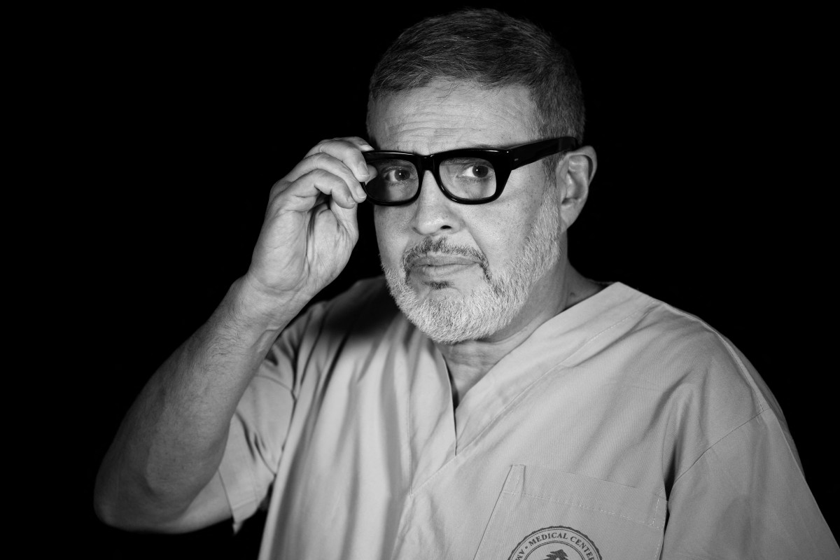  الدكتور غسان أبو ستّة (أ ف ب). 