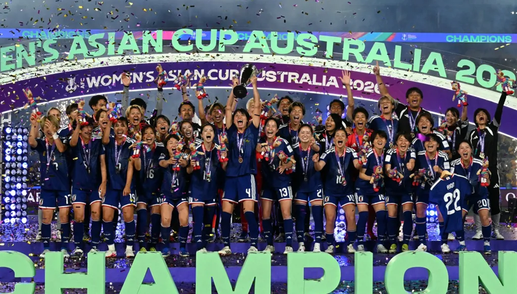 اليابان تُتوّج بكأس آسيا للسيدات بحضور 74 ألف متفرّج (صور)