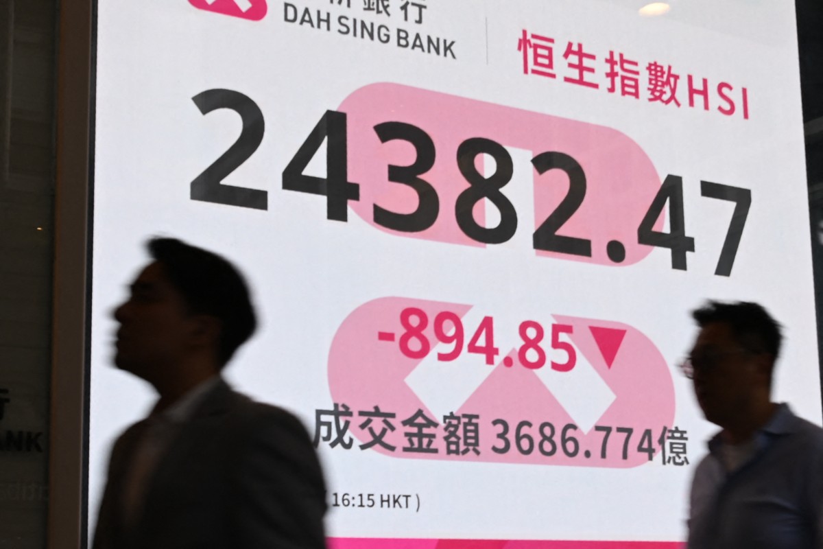 سعر إغلاق مؤشر هانغ سنغ في هونغ كونغ. (أ ف ب)