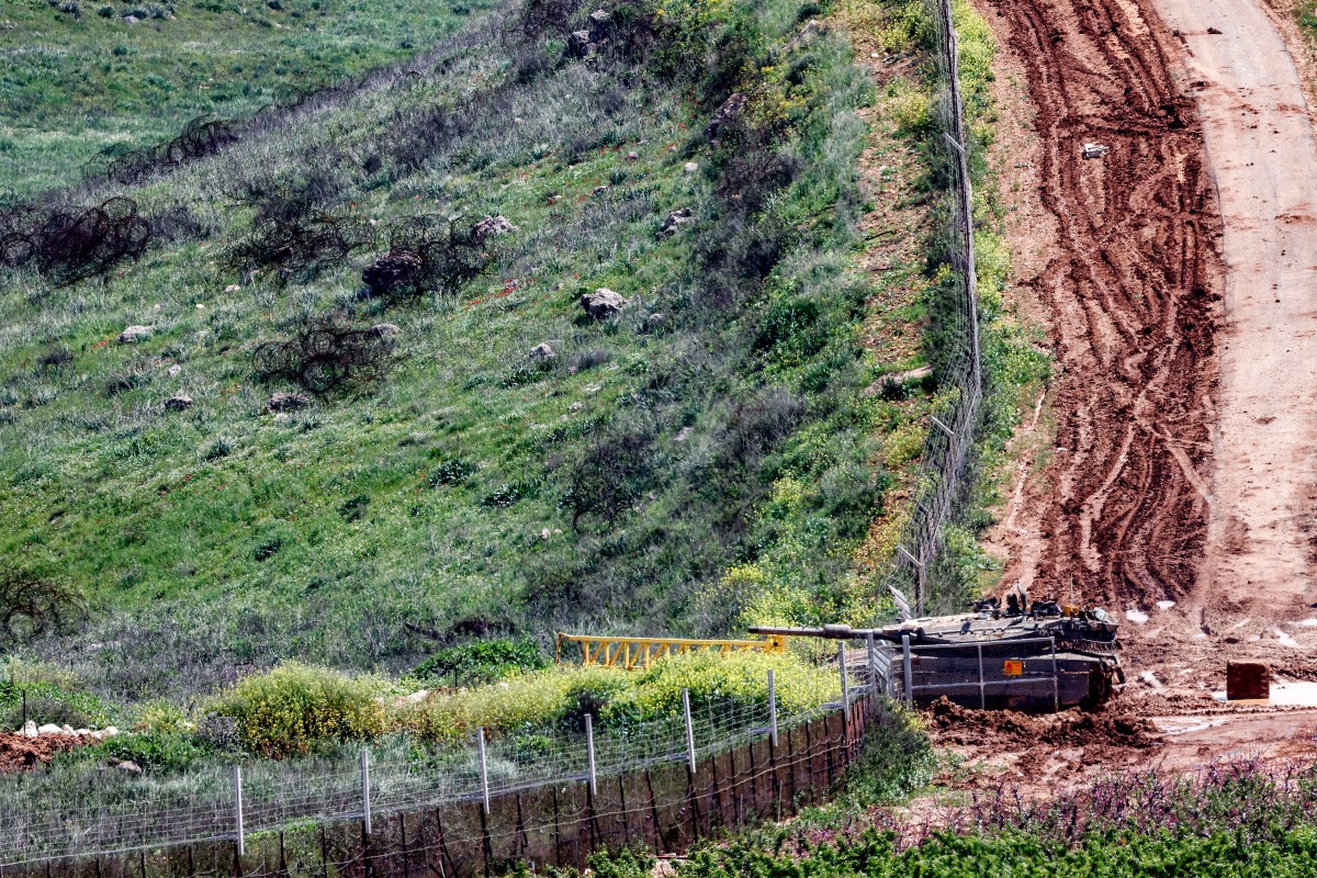 توغّل إسرائيلي انطلاقاً من الحدود مع لبنان (أ ف ب)..