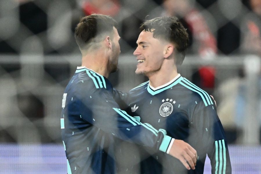 لاعبو ألمانيا. (أ ف ب)