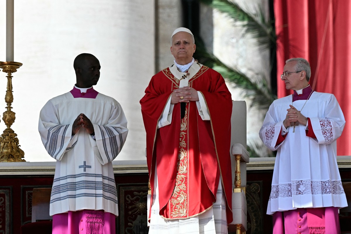 البابا لاوون الرابع عشر (أ ف ب).