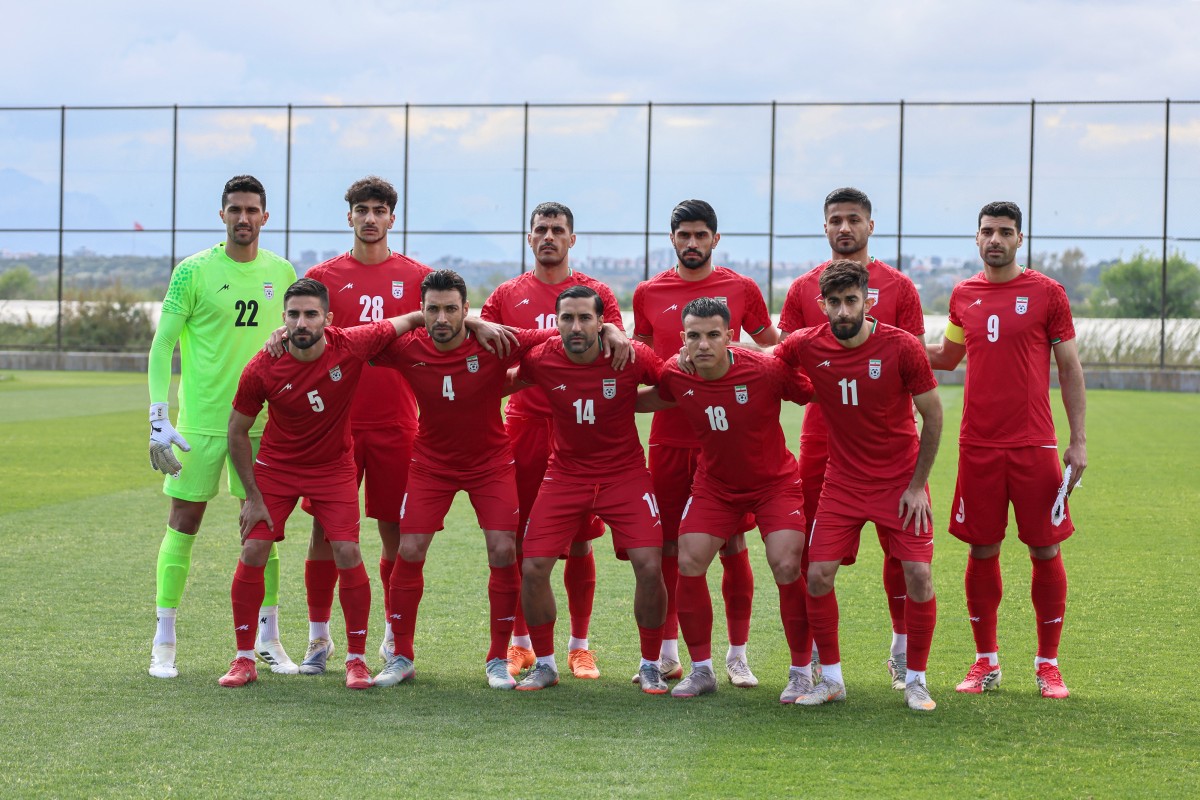 Iranian players. (AFP)