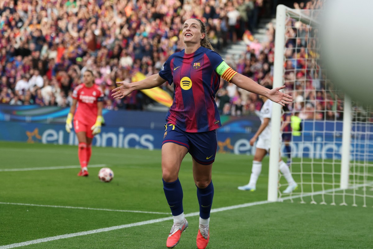 من مباراة برشلونة وريال مدريد. (أ ف ب)