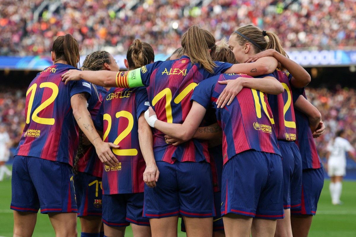 من مباراة برشلونة وريال مدريد. (أ ف ب)