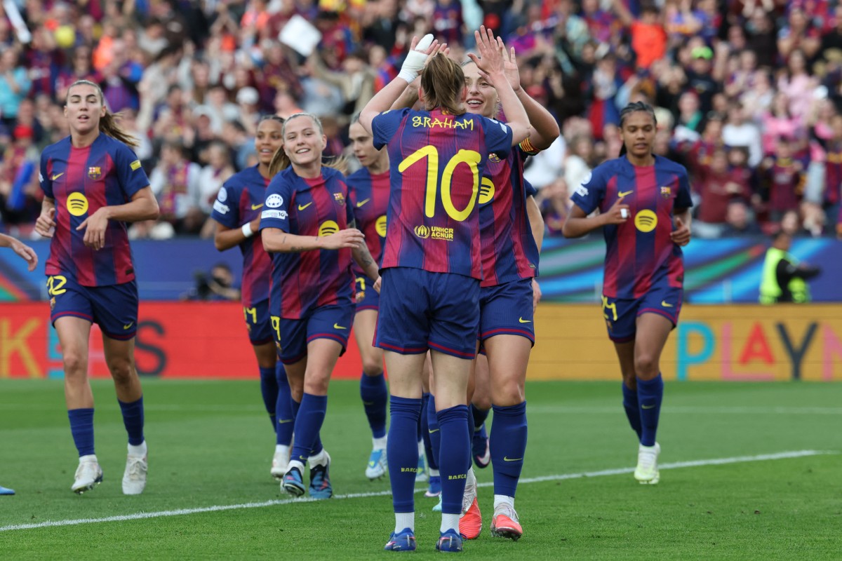 من مباراة برشلونة وريال مدريد. (أ ف ب)