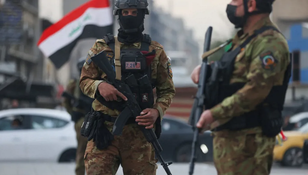 قتيل من الحشد الشعبي في ضربة على غرب العراق قرب الحدود مع سوريا