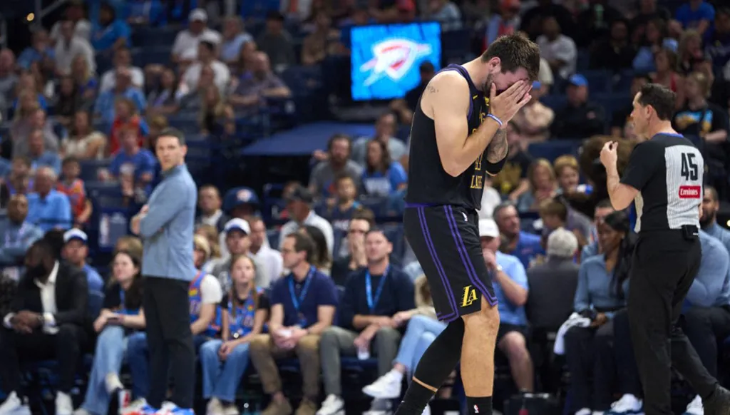 قلق في ليكرز... هذه تفاصيل إصابة النجم لوكا دونتشيتش