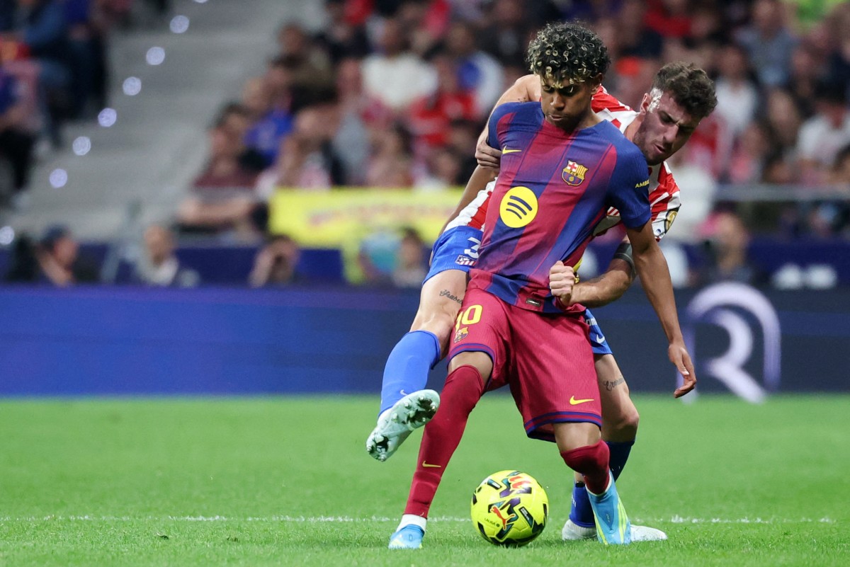 لامين يامال. (أ ف ب)