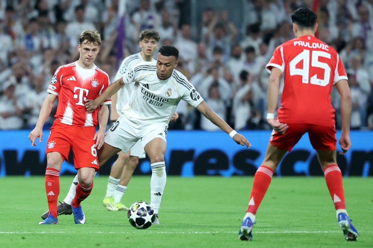 من مباراة بايرن ميونيخ ضد ريال مدريد. (أ ف ب)