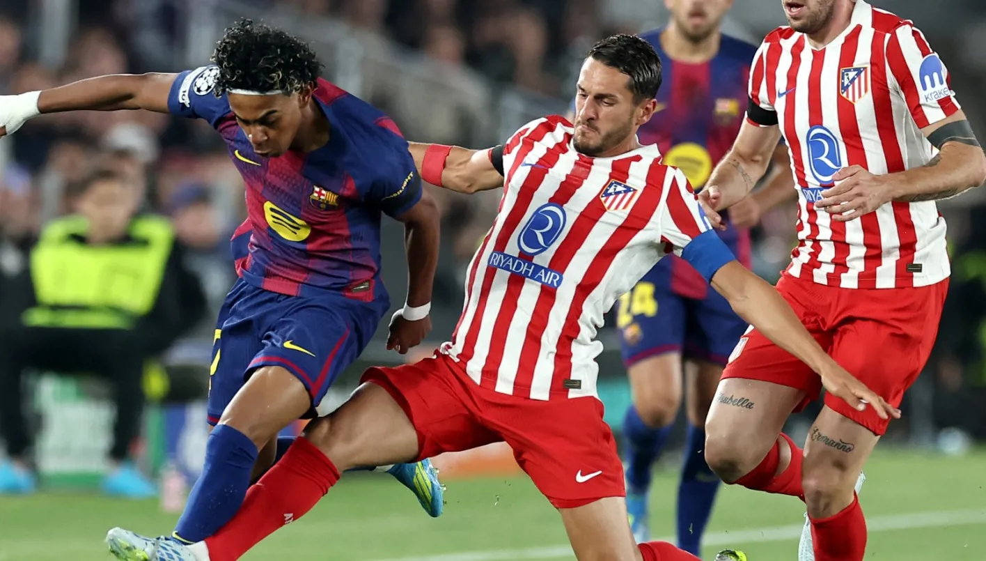 أتلتيكو مدريد ضد برشلونة في ربع نهائي دوري أبطال أوروبا
بث مباشر لمباراة برشلونة وأتلتيكو مدريد في دوري الأبطال