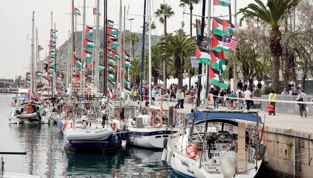 أسطول مساعدات جديد لقطاع غزة يسعى لكسر الحصار الإسرائيلي