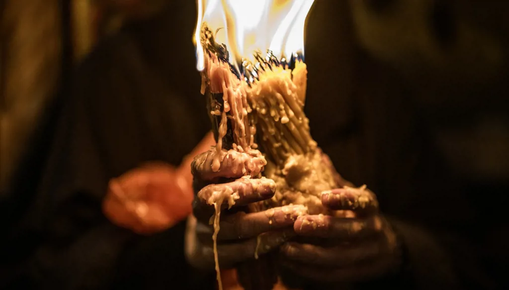 إحياء "سبت النور" في القدس وسط إجراءات إسرائيلية مشددة (صور)