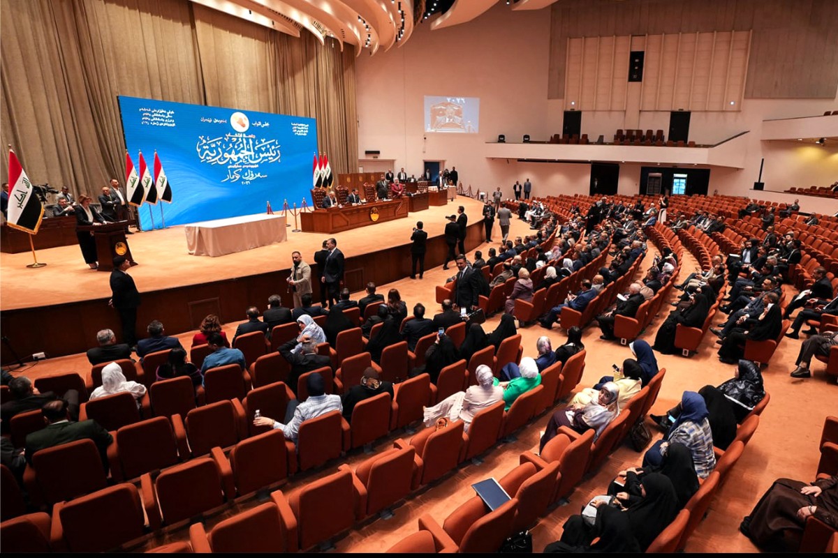 مجلس النواب العراقي. (أ ف ب)