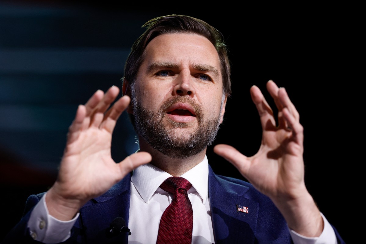  نائب الرئيس الأميركي جيه دي فانس. (أ ف ب)