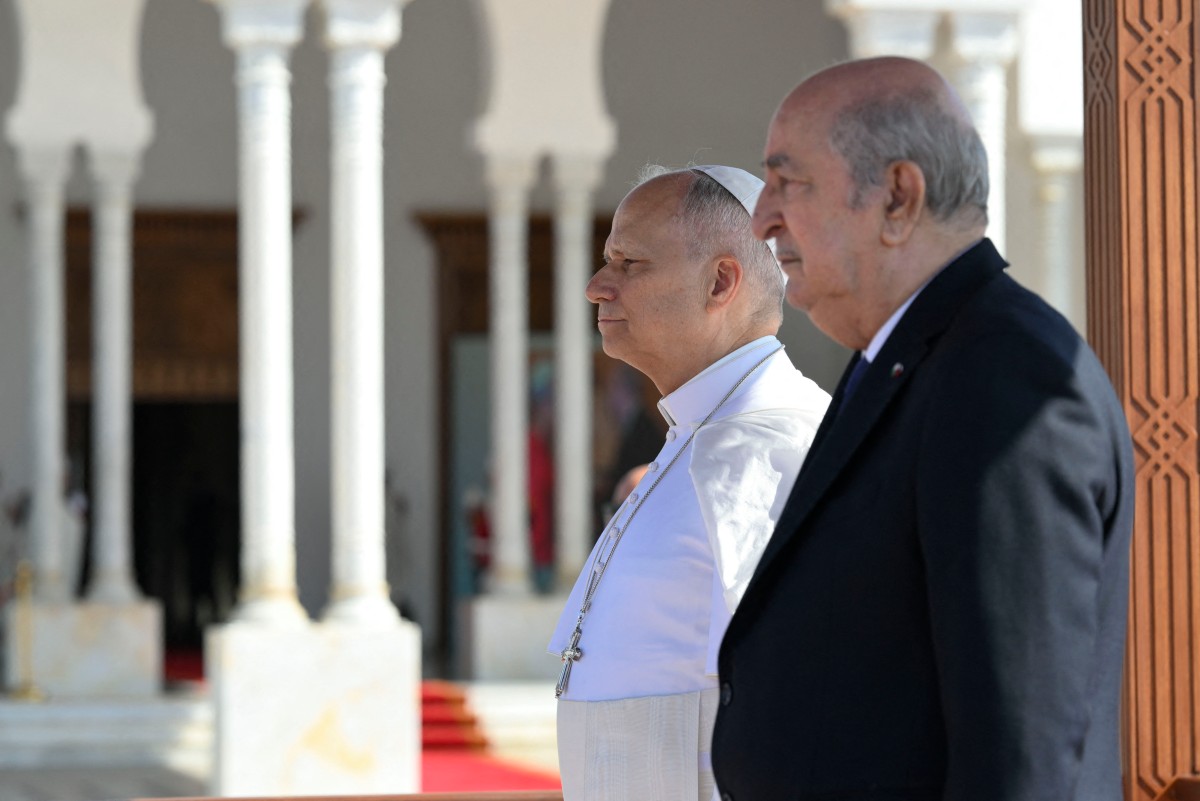 البابا لاوون. (أ ف ب)