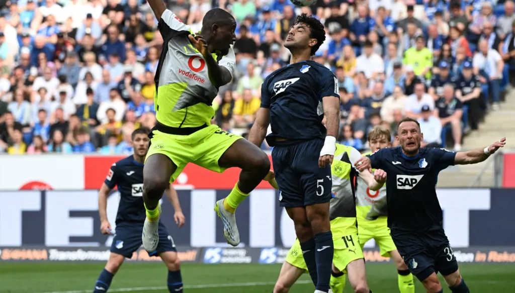 هوفنهايم يصعق دورتموند ويقرب بايرن ميونيخ من اللقب في ألمانيا