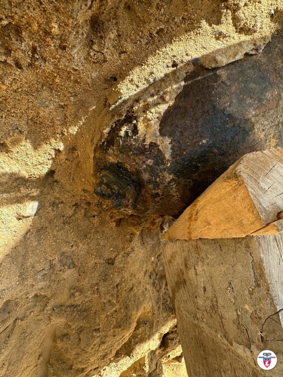 موقع التفجير. (أ ف ب)