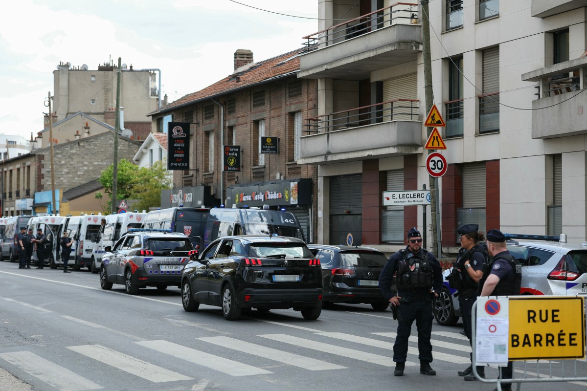 سيارات الشرطة. (أ ف ب)