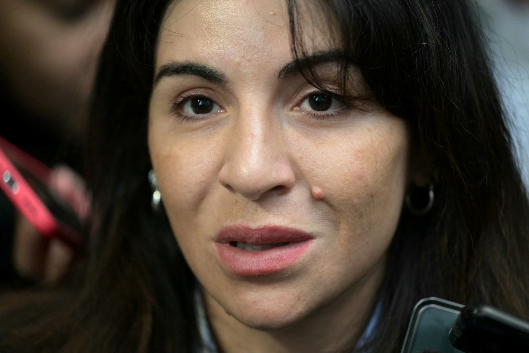 ابنة مارادونا. (أ ف ب)