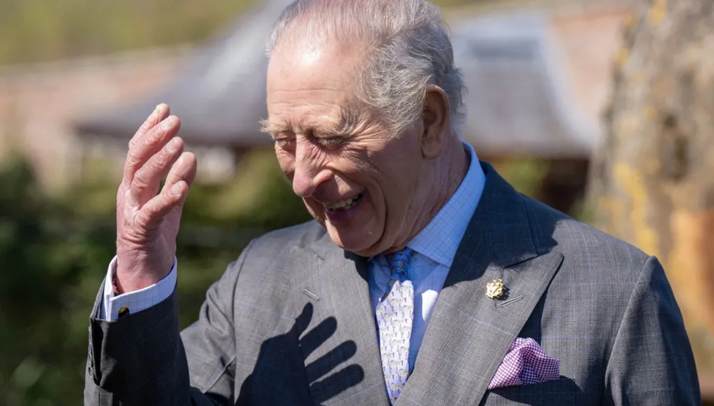 الملك تشارلز (أ ف ب). 