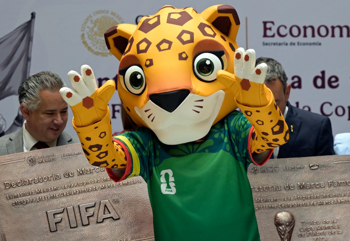 تميمة المكسيك في كأس العالم 2026. (أ ف ب)