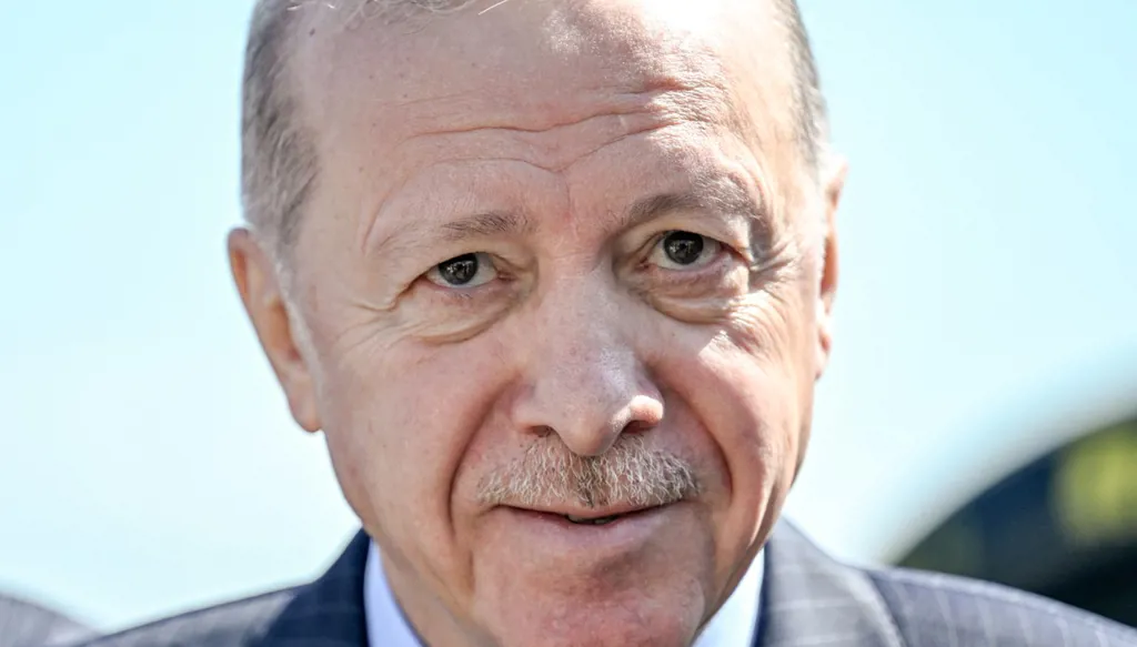 رجب طيب أردوغان. (أ ف ب) 