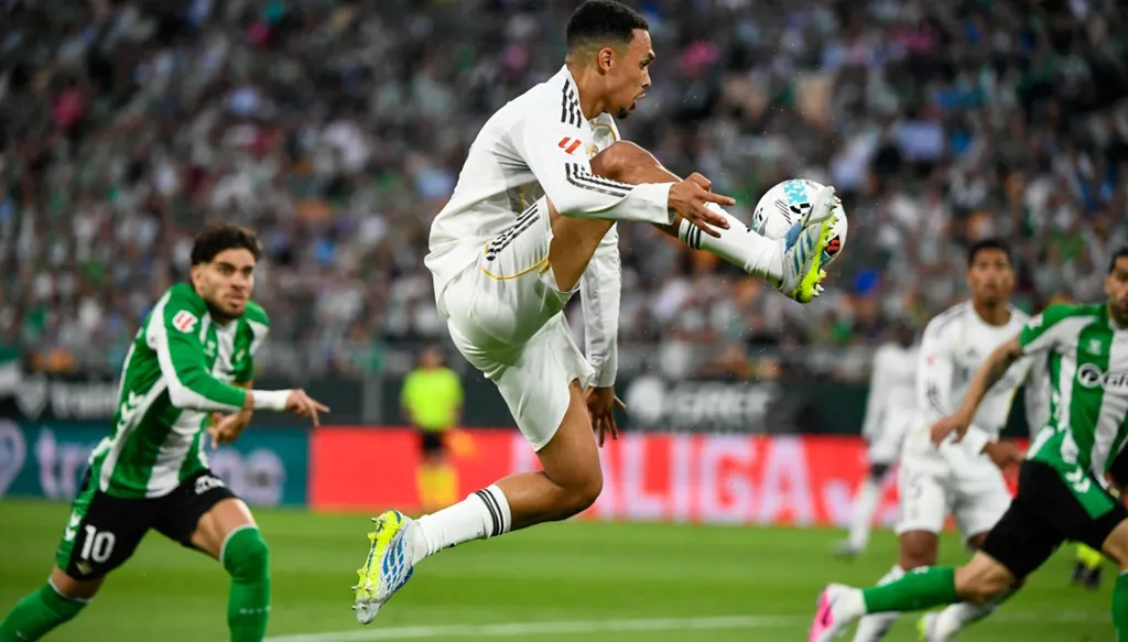 من المباراة. (أ ف ب) 