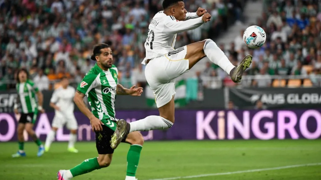 من المباراة. (أ ف ب) 